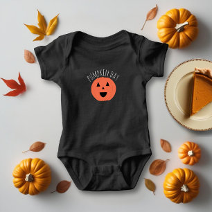 Niedliche Kürbislaterne des ersten Halloween Pumpk Baby Strampler