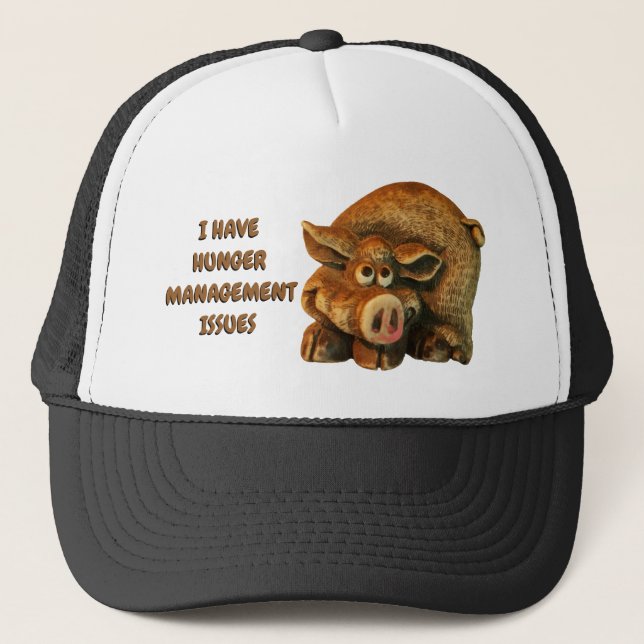 Niedliche lächelnde truckerkappe (Vorderseite)