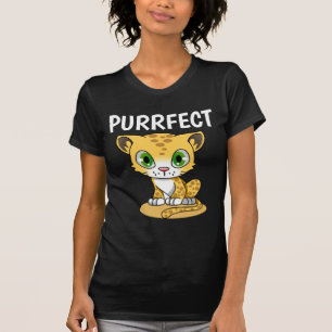 Niedliche LADIEN, KOKETTE CAT-T - Shirt