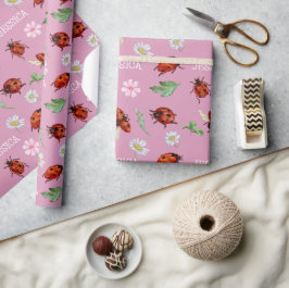 Niedliche Lady Bugs Geschenke Geschenkpapier