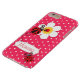 Niedliche Ladybuen-Mädchen nennen rosa Telefongehä Case-Mate iPhone Hülle (Oberseite)