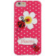 Niedliche Ladybuen-Mädchen nennen rosa Telefongehä Case-Mate iPhone Hülle (Rückseite)