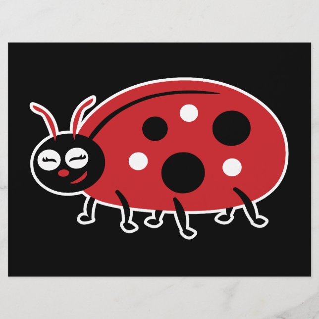 Niedliche Ladybug (Vorderseite)