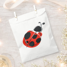Niedliche Ladybug-Fvor-Tasche Geschenktütchen