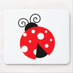 Niedliche Ladybug Mousepad