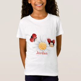 Niedliche LadyBug Muster Custom Kids Tasse T-Shirt