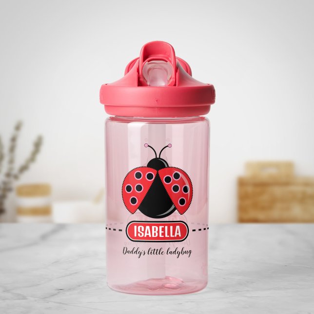 Niedliche Ladybug Personalisierte Wasserflasche fü Trinkflasche (Von Creator hochgeladen)