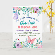 Niedliche Ladybug Polka dot floral Blume Geburtsna