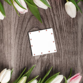 Niedliche Ladybug Post-it Klebezettel