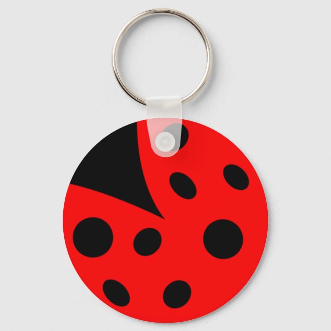 Niedliche Ladybug Schlüsselanhänger (Vorderseite)