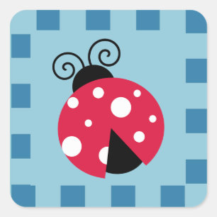 Niedliche Ladybug Stickers
