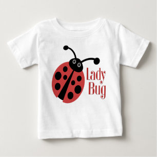 Niedliche Ladybug-Tierwerbung Baby T-shirt