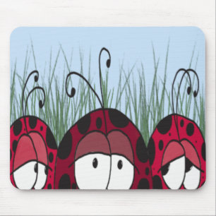 Niedliche Ladybugs Mousepad
