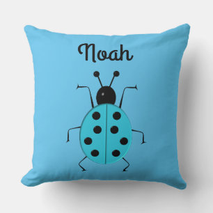 niedliche Ladybugs, personalisiert Kissen