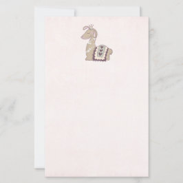 Niedliche Lama-Prinzessin mit einer Krone