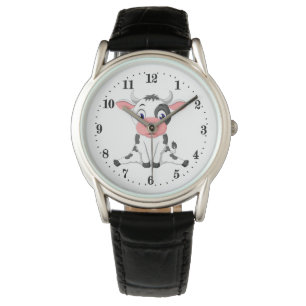 Niedliche Landkuhliebhaber Armbanduhr