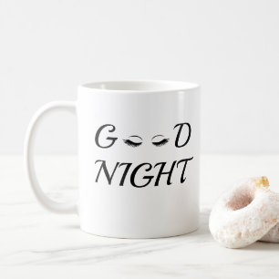 Niedliche Lashes Kaffeetasse