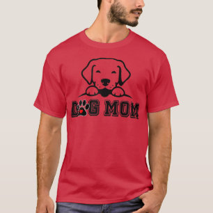 Niedliche Lässige Mama für alle Hunde Mamas Hunde T-Shirt