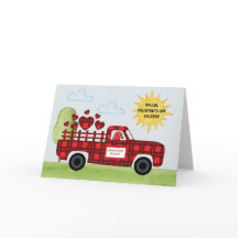 Niedliche Lastkraftwagen Liebe Herzstück - Erzielu