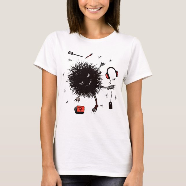 Niedliche Lazy Creature Relax T-Shirt (Vorderseite)