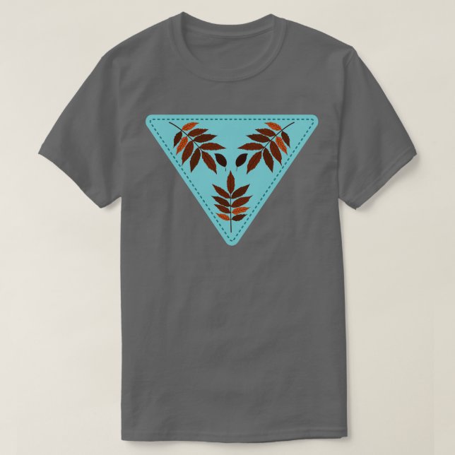 Niedliche Leaf Briefmarke T-Shirt (Design vorne)