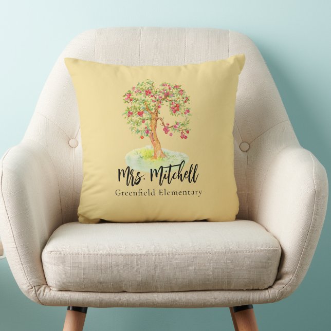 Niedliche Lehrerbewertung Moderner Chic Kissen (Von Creator hochgeladen)