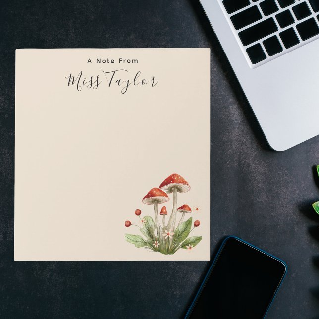 Niedliche Lehrerbewertung zurück zum Schulmerkmal Notizblock (Von Creator hochgeladen)