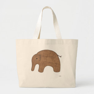 Niedliche Leinwand Tasche - Baby Elephant #1-Erin 