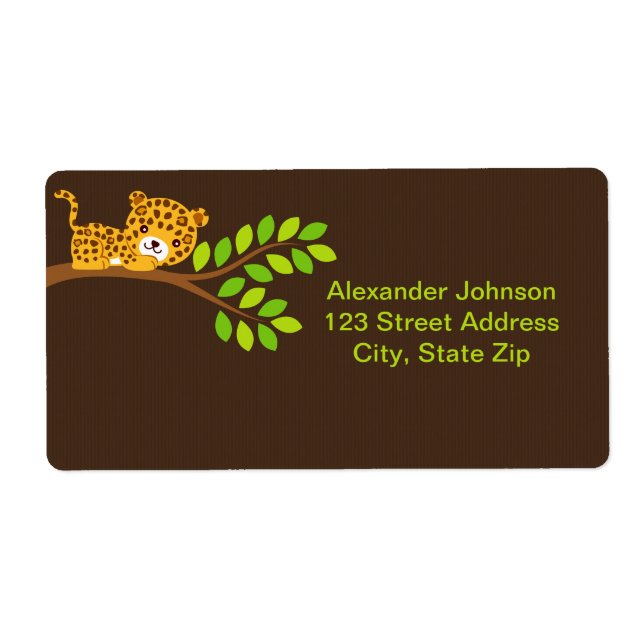 Niedliche Leopardenmarken (Vorne)