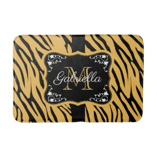 Niedliche Leopardrucke Badematte
