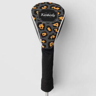 Niedliche Leopardrucke Golf Headcover
