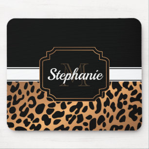 Niedliche Leopardrucke Mousepad