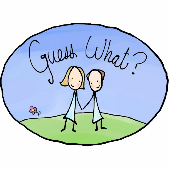 Niedliche Lesben schätzen was Fotoskulptur Ornament (Vorne)