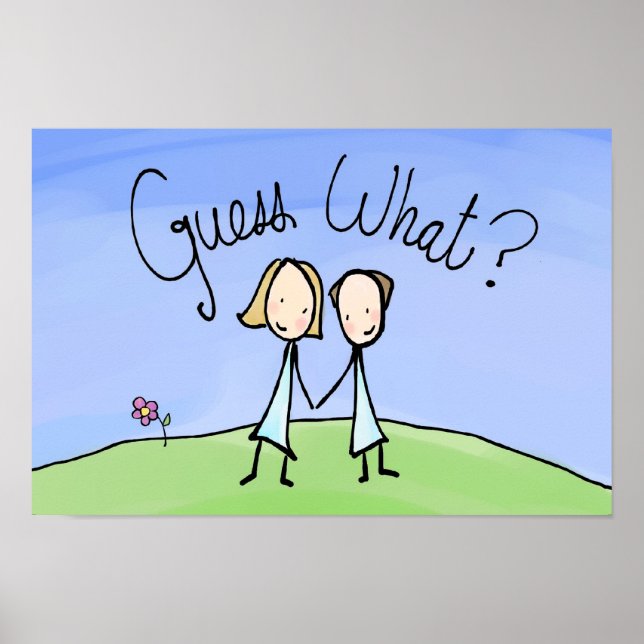 Niedliche Lesben schätzen was Poster (Vorne)