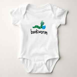 Niedliche Lesemaschine mit Buch lesen Baby Strampler