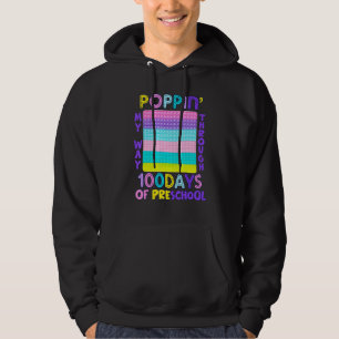 Niedliche Leute meinen Weg durch 100 Tage Schulalt Hoodie