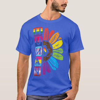 Niedliche LGBTQ-Fahnen aus Gay-Sonnenblume T-Shirt