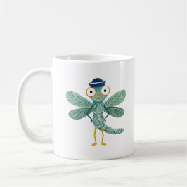 Niedliche Libellen-Matrosenhut-Tasse Kaffeetasse