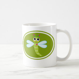 Niedliche Libellen-Tasse Kaffeetasse