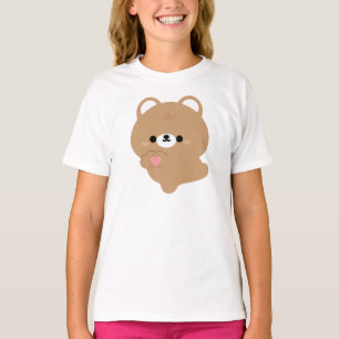 Niedliche Liebe Braunbär T-Shirt