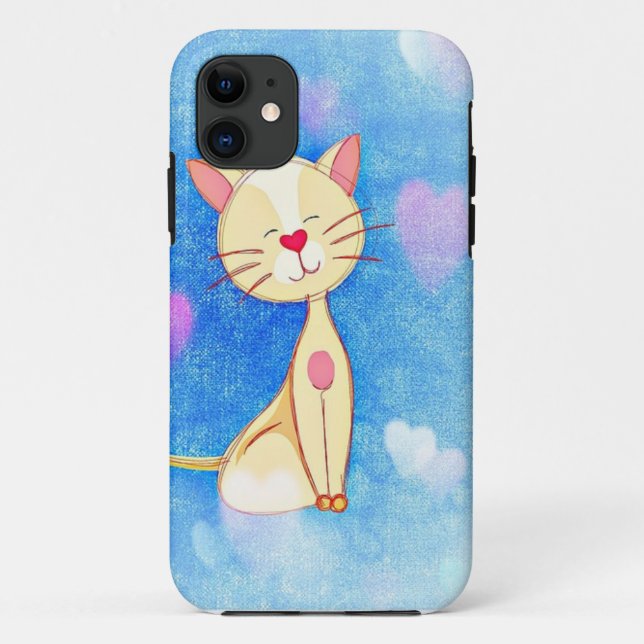 Niedliche Liebe Case-Mate iPhone Hülle (Rückseite)