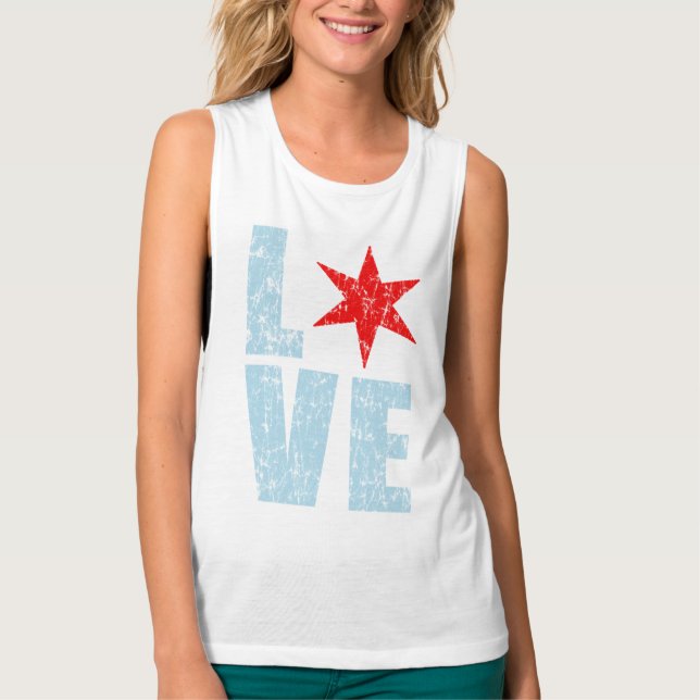 Niedliche Liebe Chicago T-Shirt (Vorderseite)