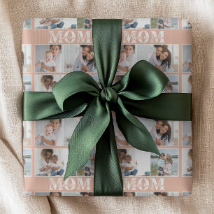 Niedliche LIEBE, DASS DU MAMA Foto Muttertag Geschenkpapier