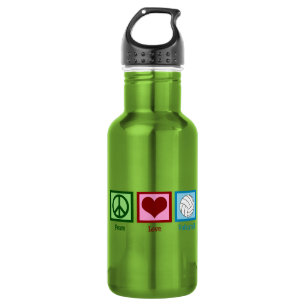 Niedliche Liebe Edelstahlflasche