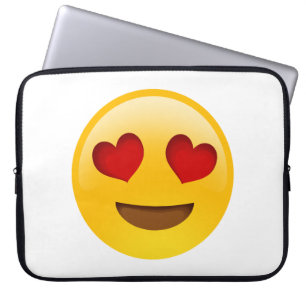 Niedliche "Liebe" Emoji 15-Zoll-Laptopkasten Laptopschutzhülle