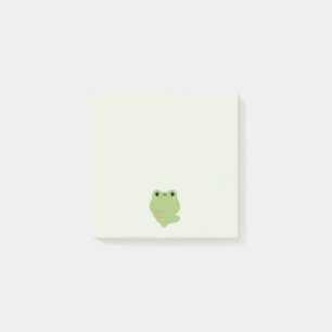 Niedliche Liebe Frosch Post-it Klebezettel
