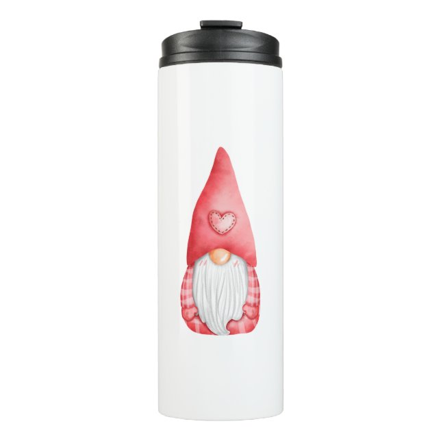Niedliche Liebe Gnomes Thermosbecher (Vorderseite)