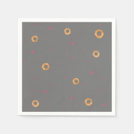 Niedliche LIEBE | Grau | Serviette