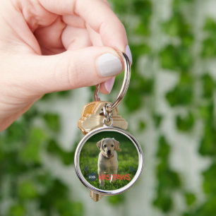 niedliche Liebe hat Paws Hundeliebte Zitate Schlüsselanhänger