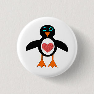 Niedliche Liebe Herzschritttaste Button